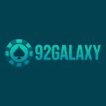 92 Galaxy logo featuring a poker chip design with a spade symbol.