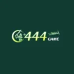 Official logo of the c444 game featuring a cricket player and plane